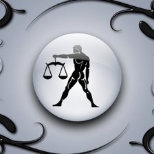 Схема вышивки «весы»