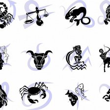 Схема вышивки «мини-гороскоп»