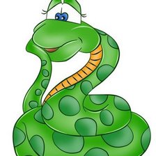 Схема вышивки «Змейка»