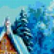 Предпросмотр схемы вышивки «снеговик» (№186901)