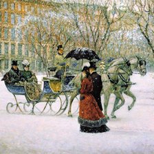 Схема вышивки «прогулка»