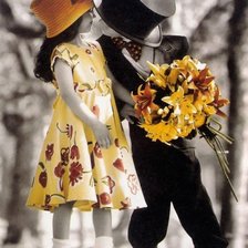 Схема вышивки «Первая любовь»