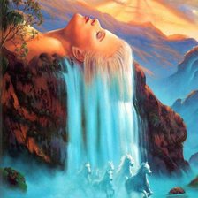 Схема вышивки «фея воды»