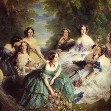 на прогулке