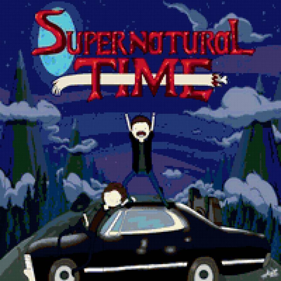 Supernatural Time - сверхъестественное, сэм винчестер, дин винчестер, supernatural - предпросмотр