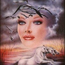 Схема вышивки «картина»