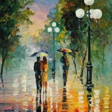 Схема вышивки «после дождя»