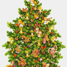 Схема вышивки «Елочка»