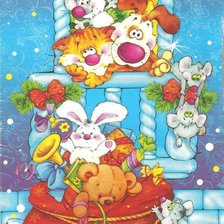 Схема вышивки «Новогоднее»