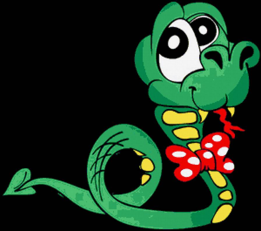 Змейка - символ года - предпросмотр