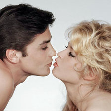 Схема вышивки «ББ и Делон»