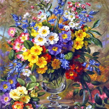 Схема вышивки «букет»