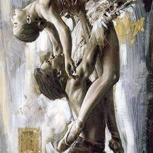 Схема вышивки «балет»