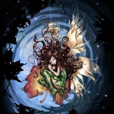 Схема вышивки «фея 6»