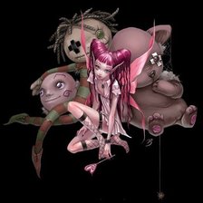 Схема вышивки «фея 9»