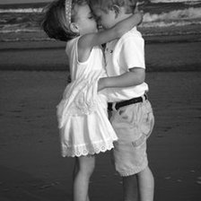 Схема вышивки «двое»