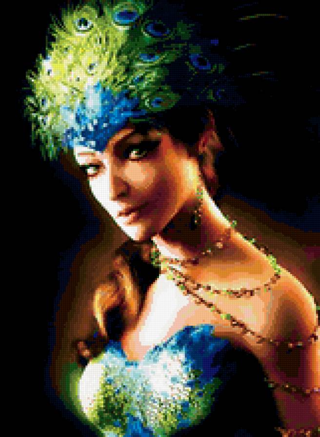 девушка - красота, одиночество, любовь, картина, девушка - предпросмотр