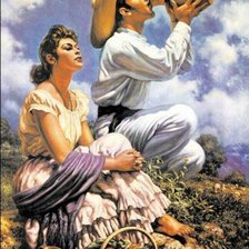 Схема вышивки «пейзаж»