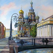 Схема вышивки «Питер»