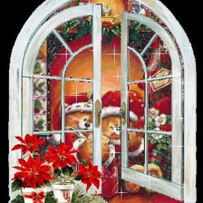 Схема вышивки «В Новый год»