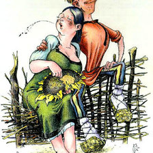 Схема вышивки «милые»