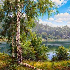 Схема вышивки «женина картина»