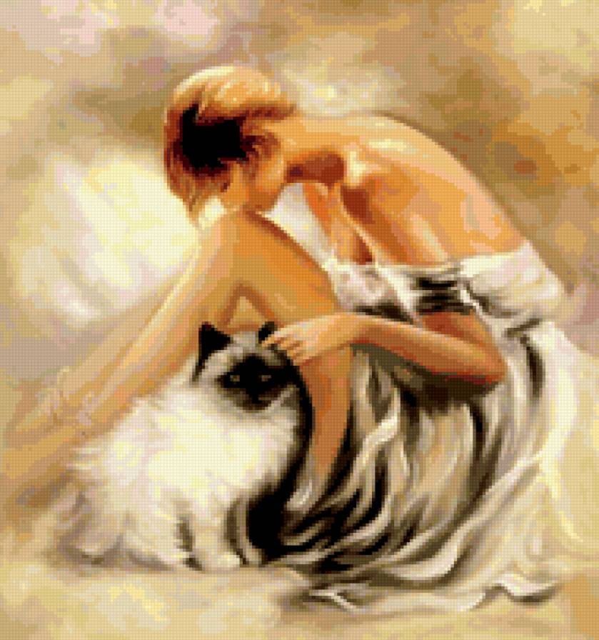 Задумчивость - девушка - предпросмотр