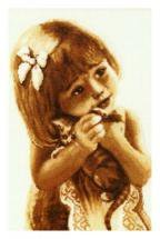 Схема вышивки «Любимый котенок»