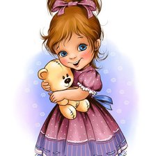 Схема вышивки «Юная принцесса»