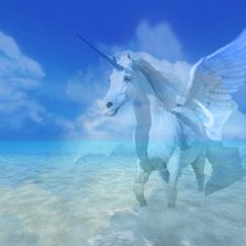 Схема вышивки «Единорог»