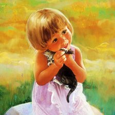 Схема вышивки «Малышка»