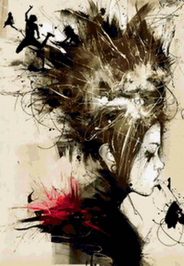 танец - танец, девушка, волосы - предпросмотр