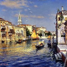 Схема вышивки «Венеция»