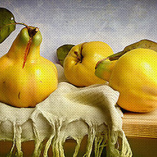 Схема вышивки «натюрморт с грушами»