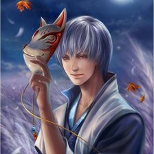 Схема вышивки «маска»