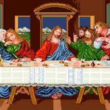 Схема вышивки «Вечерня»