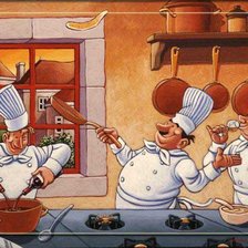 Схема вышивки «На кухне»