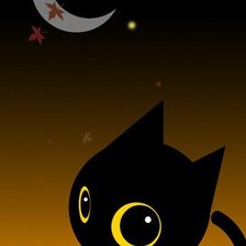 Схема вышивки «Маленький котик.»