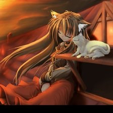 Схема вышивки «Поднебесные посиделки на закате.»