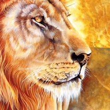 Схема вышивки «Царь зверей»