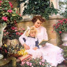 Схема вышивки «градина на спомените»