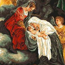 Схема вышивки «сънят на девата»