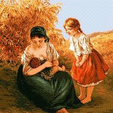 Схема вышивки «майка»