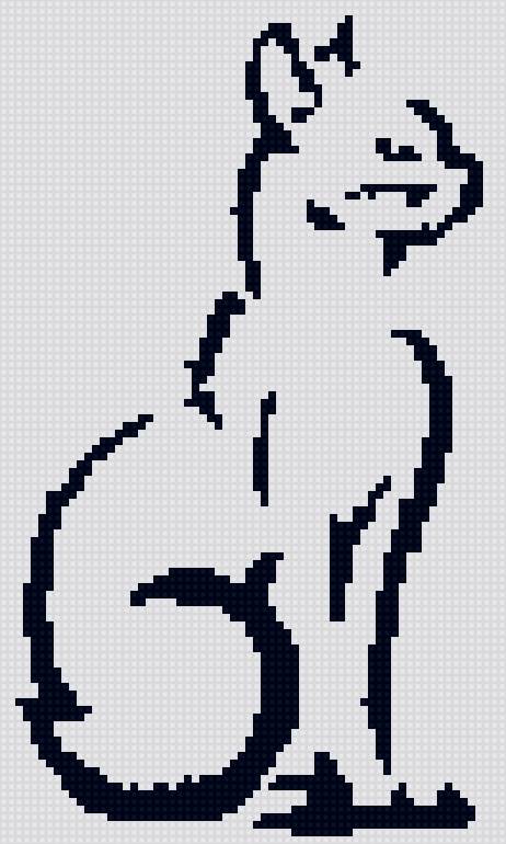 Чёрно-белая кошка - черно белая, кошка - предпросмотр