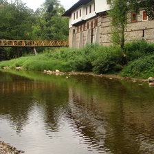 Схема вышивки «За стенами Килифаревского монастыря»