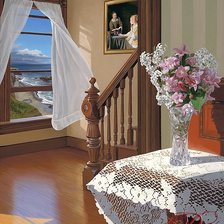 Схема вышивки «терасса»