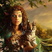 Схема вышивки «мир фентази»