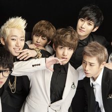 Схема вышивки «Block.B»