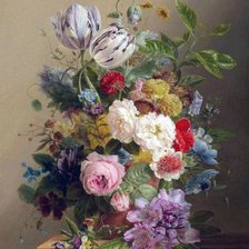 Схема вышивки «Роскошный букет»