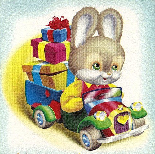 зайка - зайцы, детское, животные - оригинал